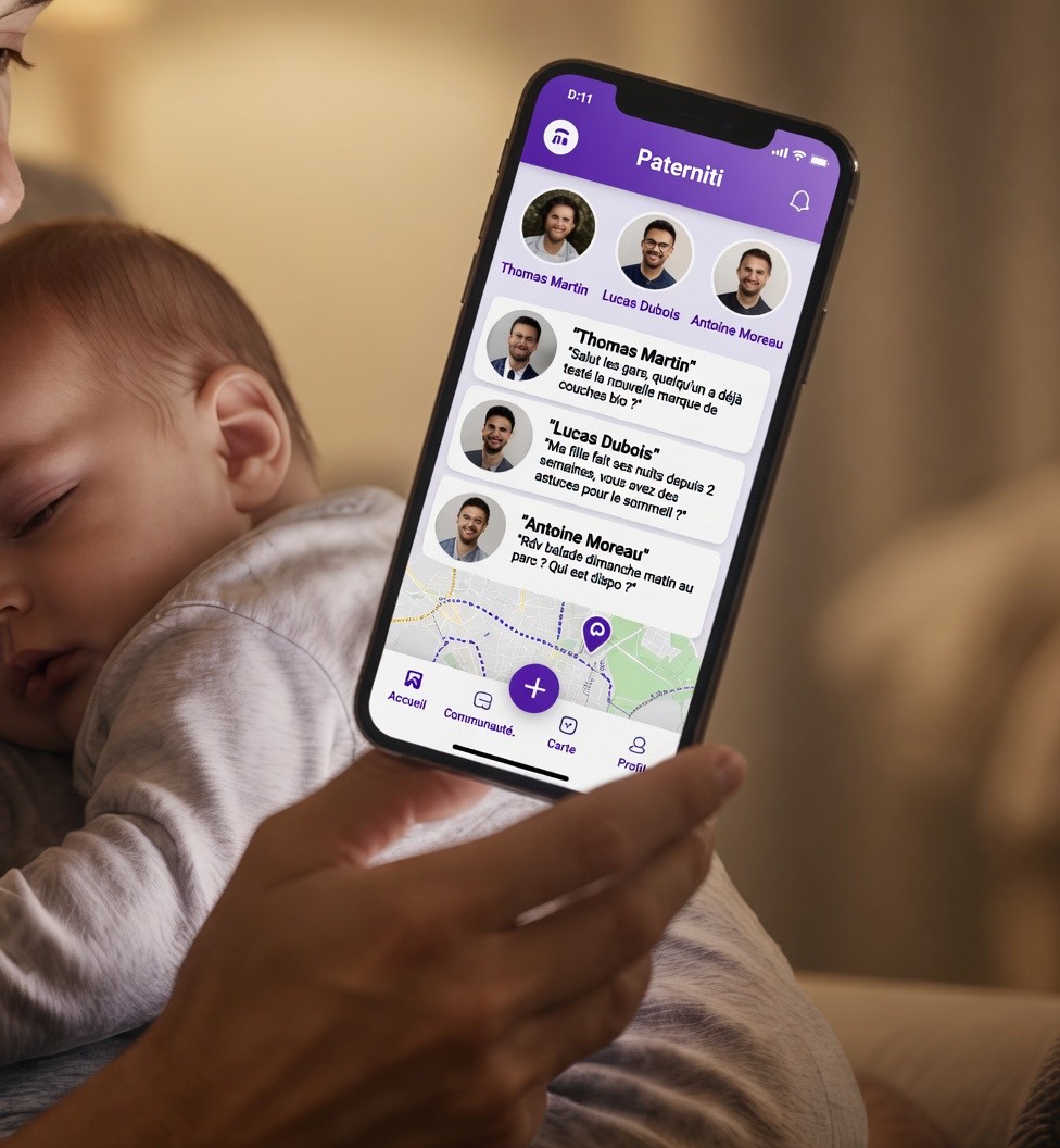 UNE APPLICATION POUR LES PAPAS 